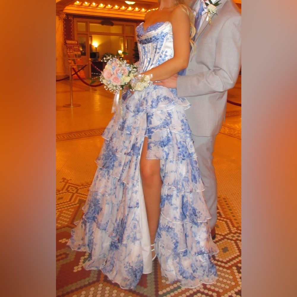 Sherri Hill 57250!!! Worn once, perfect condition. - Picture 2 of 3